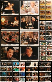 5m0635 LOT OF 95 LOBBY CARDS 1950s-1990s complete sets from a variety of different movies!