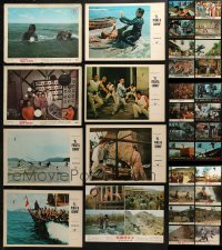5m0595 LOT OF 48 HONG KONG AND JAPANESE LOBBY CARDS 1970s incomplete sets from a variety of movies!