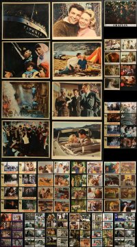 5m0622 LOT OF 121 NON-U.S. AND SPANISH LANGUAGE LOBBY CARDS 1950s-1990s complete & incomplete sets!