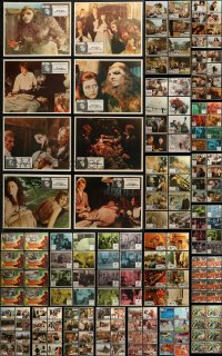 5m0597 LOT OF 184 MEXICAN LOBBY CARDS 1950s-1980s complete sets from a variety of movies!