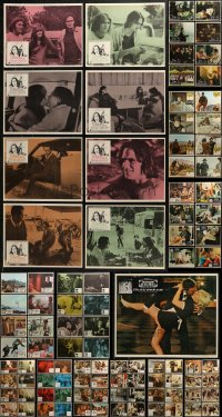 5m0605 LOT OF 137 MEXICAN LOBBY CARDS 1970s mostly complete sets from a variety of movies!