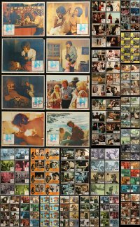 5m0598 LOT OF 168 MEXICAN LOBBY CARDS 1970s complete sets from a variety of movies!
