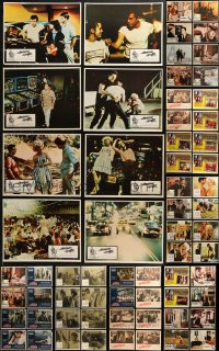 5m0611 LOT OF 65 MEXICAN LOBBY CARDS 1940s-1970s mostly complete sets from a variety of movies!