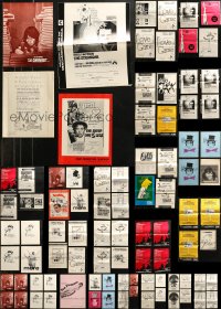 5m0527 LOT OF 89 UNCUT PRESSBOOKS FROM NON-U.S. MOVIES 1960s advertising a variety of movies!