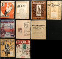 5m0515 LOT OF 15 11x14 SHEET MUSIC 1900s-1910s a variety of different songs from a century ago!