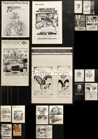 5m0551 LOT OF 23 UNCUT PRESSBOOKS 1960s-1980s advertising a variety of different movies!