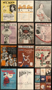 5m0507 LOT OF 20 STAGE PLAY SHEET MUSIC 1920s-1930s a variety of different songs!