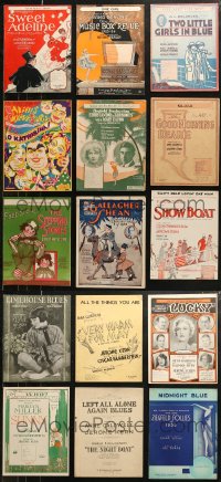5m0512 LOT OF 15 STAGE PLAY SHEET MUSIC 1920s-1940s a variety of different songs!