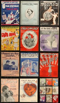5m0508 LOT OF 20 MOVIE SHEET MUSIC 1920s-1930s a variety of different songs!
