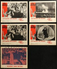 5m0707 LOT OF 5 JUDY GARLAND LOBBY CARDS 1962-1963 I Could Go On Singing, Words & Music!