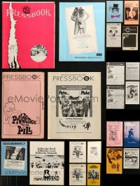 5m0553 LOT OF 22 UNFOLDED UNCUT PRESSBOOKS 1960s-1970s advertising a variety of different movies!