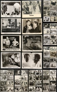 5m0214 LOT OF 83 8X10 STILLS 1960s-1970s great scenes from a variety of different movies!