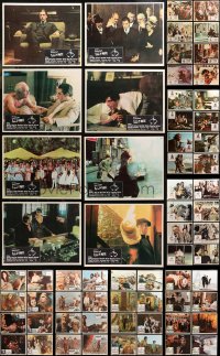 5m0609 LOT OF 88 MEXICAN LOBBY CARDS 1970s complete sets from a variety of movies!