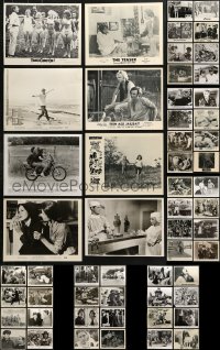5m0234 LOT OF 64 8X10 STILLS 1960s-1970s great scenes from a variety of different movies!