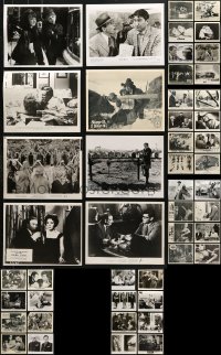 5m0252 LOT OF 48 8X10 STILLS 1960s-1970s great scenes from a variety of different movies!