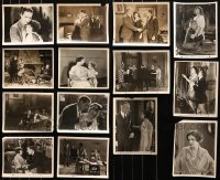 5m0323 LOT OF 14 SILENT 8X10 STILLS 1920s great scenes & portraits from a variety of movies!