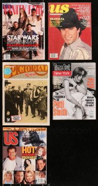 5m0906 LOT OF 5 MAGAZINES 1970s-1990s filled with great images & articles!