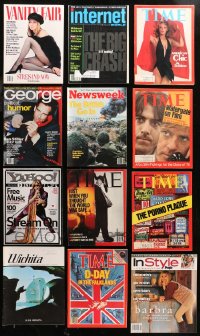 5m0855 LOT OF 12 MAGAZINES 1970s-2000s filled with great images & articles!