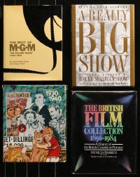 5m0977 LOT OF 4 OVERSIZED HARDCOVER BOOKS 1970s-1990s Best of MGM, Ed Sullivan Show & more!