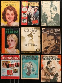 5m0875 LOT OF 9 MAGAZINES 1930s-1970s filled with great images & articles!