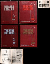 5m0973 LOT OF 4 THEATRE CATALOG HARDCOVER BOOKS 1951-1954 cool images of theater equipment!