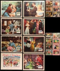 5m0683 LOT OF 22 LOBBY CARDS FROM JUNE HAVER MOVIES 1940s-1950s incomplete sets!