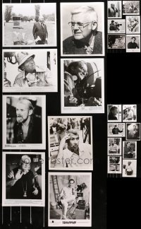5m0294 LOT OF 22 DIRECTORS 8X10 STILLS 1970s-1990s candid images of filmmakers on movie sets!