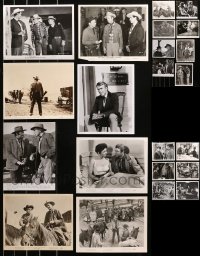 5m0293 LOT OF 22 JAMES STEWART WESTERNS 8X10 STILLS 1950s-1960s great scenes from his movies!