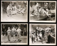 5m0377 LOT OF 4 OUR GANG TV RE-RELEASE 8X10 STILLS R1960s Alfalfa, Spanky, Buckwheat & more!
