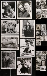 5m0274 LOT OF 31 PAUL NEWMAN 8X10 STILLS, REPROS & RE-STRIKES PHOTOS 1960s-1980s great scenes!