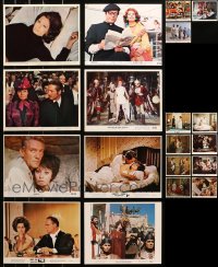5m0301 LOT OF 19 SOPHIA LOREN COLOR 8X10 STILLS 1960s great scenes from her movies!
