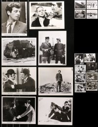 5m0299 LOT OF 20 JEAN-PAUL BELMONDO 8X10 STILLS 1960s-1970s great scenes from his movies!