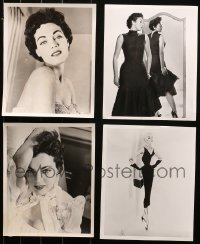 5m0380 LOT OF 4 JARMA LEWIS 8X10 STILLS 1950s great portraits of the sexy actress!
