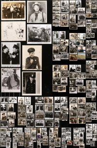 5m0194 LOT OF 252 8X10 STILLS SHOWING POLICEMEN IN UNIFORM 1930s-1990s images from crime movies!