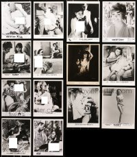 5m0324 LOT OF 14 SEXPLOITATION 8X10 STILLS SHOWING NUDITY 1960s-1970s sexy images!