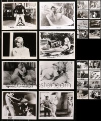5m0273 LOT OF 31 SEXPLOITATION 8X10 STILLS 1960s-1970s sexy images with some nudity!