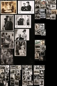 5m0222 LOT OF 76 8X10 STILLS SHOWING ACTORS PORTRAYING U.S. PRESIDENTS 1930s-2000s great images!