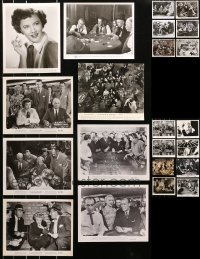 5m0276 LOT OF 30 8X10 STILLS SHOWING GAMBLING SCENES 1940s-1980s great casino images!