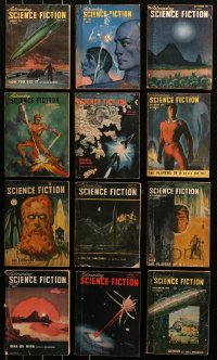 5m0858 LOT OF 12 ASTOUNDING SCIENCE FICTION 1948 MAGAZINES 1948 every issue for that year!