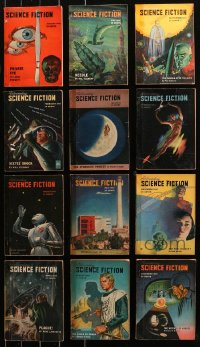 5m0857 LOT OF 12 ASTOUNDING SCIENCE FICTION 1949 MAGAZINES 1949 every issue for that year!
