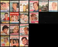 5m0844 LOT OF 16 MODERN SCREEN MOVIE MAGAZINES 1950s-1960s filled with great images & articles!