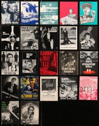 5m0392 LOT OF 22 HORROR/SCI-FI/FANTASY DANISH PROGRAMS 1940s-1960s cool different images!