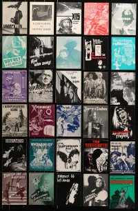5m0390 LOT OF 30 HORROR/SCI-FI/FANTASY DANISH PROGRAMS 1940s-1960s cool different images!