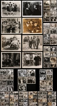 5m0201 LOT OF 117 8X10 STILLS 1930s-1960s great scenes from a variety of different movies!