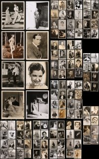 5m0200 LOT OF 126 8X10 STILLS 1930s-1960s great portraits from a variety of different movies!