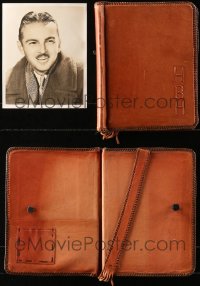 5m0001 LOT OF 1 H. BRUCE HUMBERSTONE DELUXE 8X10 STILL AND 1 SCRIPT HOLDER 1920s he used it on set!