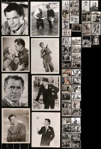 5m0247 LOT OF 52 GLENN FORD 8X10 STILLS 1940s-1970s great scenes & portraits from his movies!