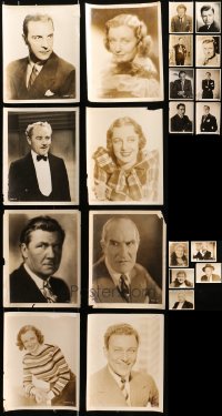 5m0297 LOT OF 21 PARAMOUNT PICTURES 1930S 8X10 STILLS 1930s great portraits of actors & actresses!