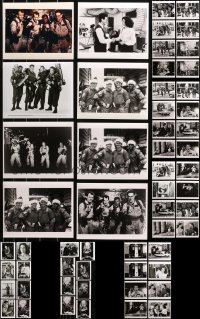 5m0420 LOT OF 58 GHOSTBUSTERS COLOR AND BLACK & WHITE 8X10 REPRO PHOTOS 1990s great scenes!
