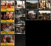 5m0679 LOT OF 28 AUSTRALIAN AND U.S. LOBBY CARDS AND MINI LOBBY CARDS 1960s-2010s cool images!